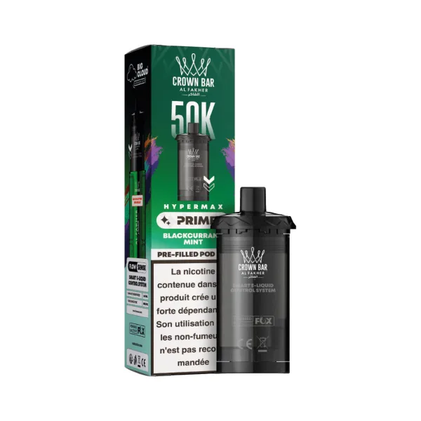 Cartouches Pré-Remplies Hypermax Prime 10+10ml / 6mg (2pc) - Al Fakher - image 5