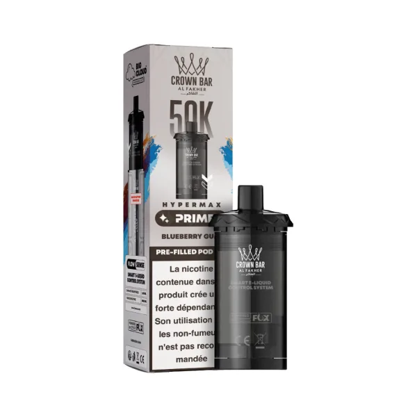 Cartouches Pré-Remplies Hypermax Prime 10+10ml / 6mg (2pc) - Al Fakher - image 8
