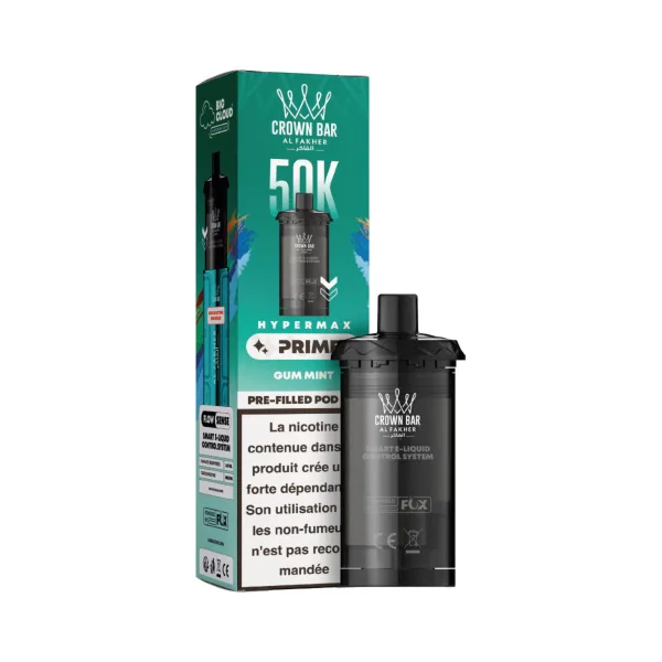 Cartouches Pré-Remplies Hypermax Prime 10+10ml / 6mg (2pc) - Al Fakher - image 11