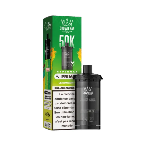 Cartouches Pré-Remplies Hypermax Prime 10+10ml / 6mg (2pc) - Al Fakher - image 14