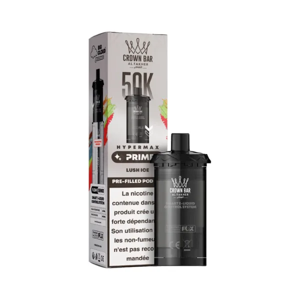 Cartouches Pré-Remplies Hypermax Prime 10+10ml / 6mg (2pc) - Al Fakher - image 15