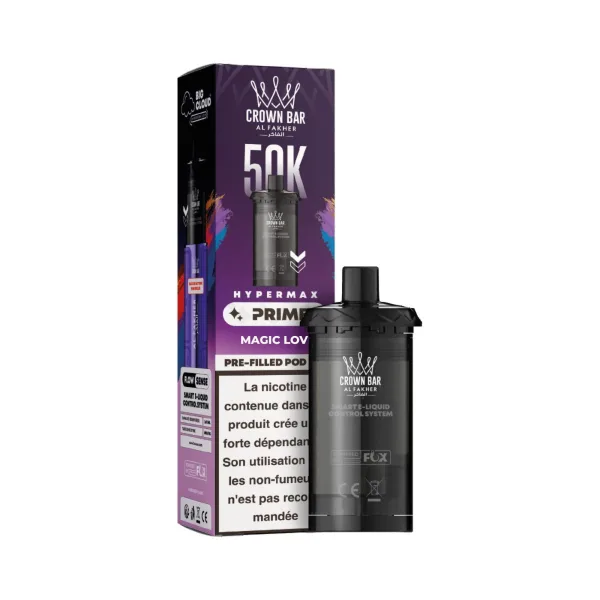 Cartouches Pré-Remplies Hypermax Prime 10+10ml / 6mg (2pc) - Al Fakher - image 16