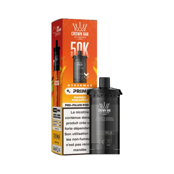 Cartouches Pré-Remplies Hypermax Prime 10+10ml / 6mg (2pc) - Al Fakher - image 18