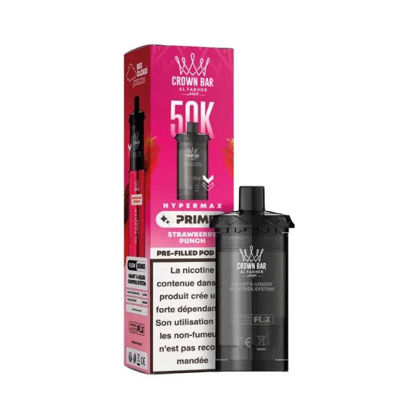 Cartouches Pré-Remplies Hypermax Prime 10+10ml / 6mg (2pc) - Al Fakher - image 20