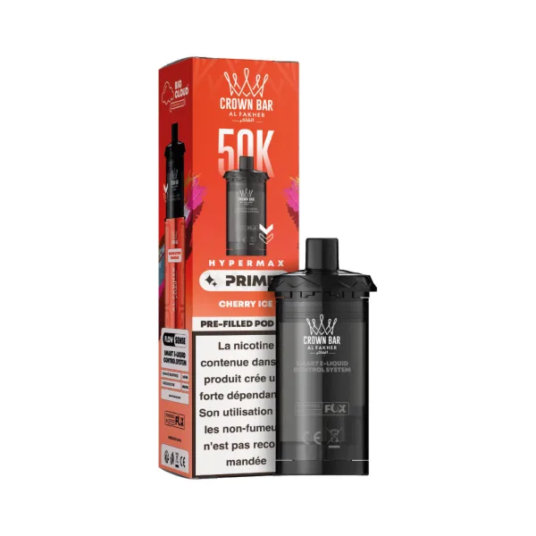 Cartouches Pré-Remplies Hypermax Prime 10+10ml / 6mg (2pc) - Al Fakher - image 23