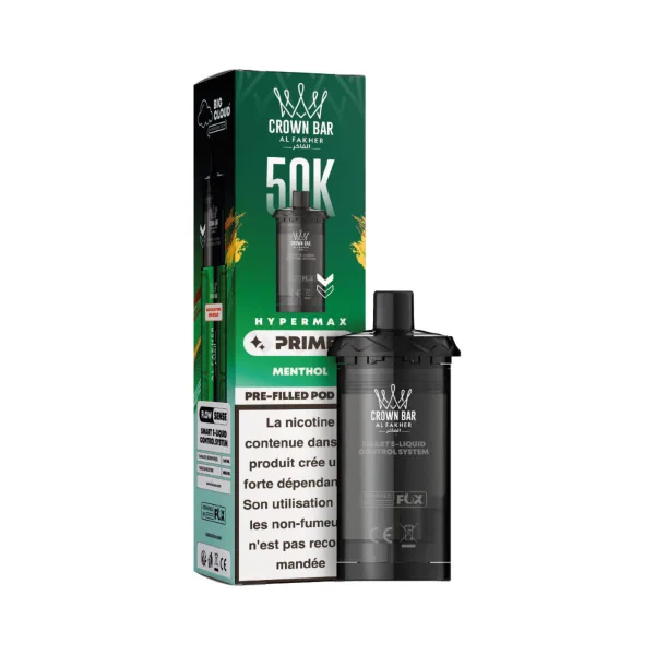 Cartouches Pré-Remplies Hypermax Prime 10+10ml / 6mg (2pc) - Al Fakher - image 26