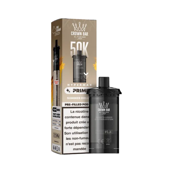 Cartouches Pré-Remplies Hypermax Prime 10+10ml / 6mg (2pc) - Al Fakher - image 31