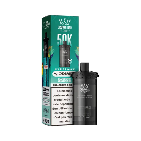 Cartouches Pré-Remplies Hypermax Prime 10+10ml / 6mg (2pc) - Al Fakher - image 32