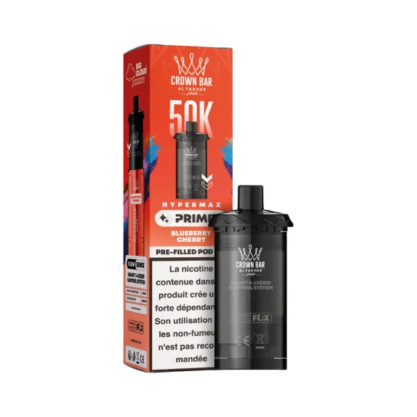 Cartouches Pré-Remplies Hypermax Prime 10+10ml / 6mg (2pc) - Al Fakher - image 35