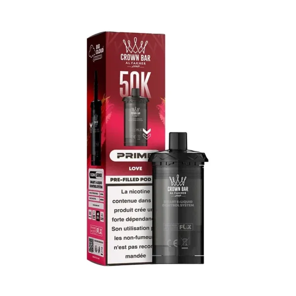 Cartouches Pré-Remplies Hypermax Prime 10+10ml / 6mg (2pc) - Al Fakher - image 37