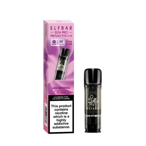 Cartouches Pré-Remplies Elfa Pro 20mg 2ml (2pcs) [EN] - Elfbar - image 38