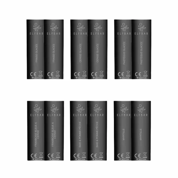 Cartouches Pré-Remplies 4in1 2ml 20mg (2pcs) - Elfbar - image 2