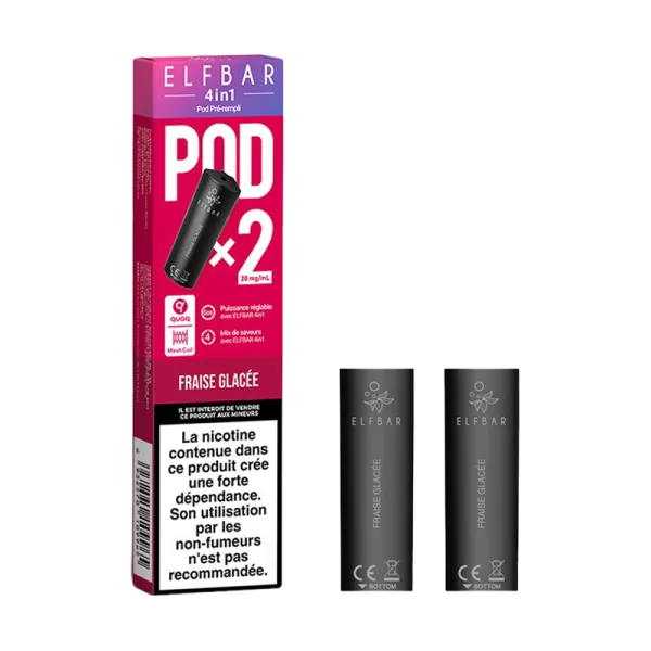 Cartouches Pré-Remplies 4in1 2ml 20mg (2pcs) - Elfbar - image 11