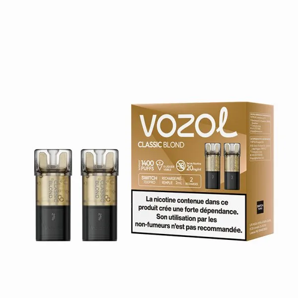 Cartouche Pré-remplie Switch Pro 20mg 2ml (2pcs) - Vozol - image 3