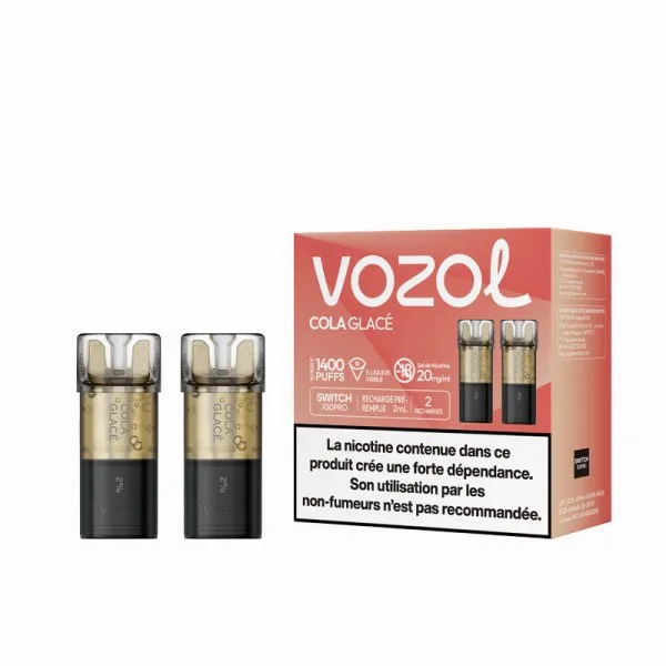 Cartouche Pré-remplie Switch Pro 20mg 2ml (2pcs) - Vozol - image 5