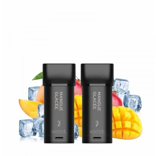 Cartouche Switch 600 2ml Mangue Glacée (2pcs) - Vozol - image 2