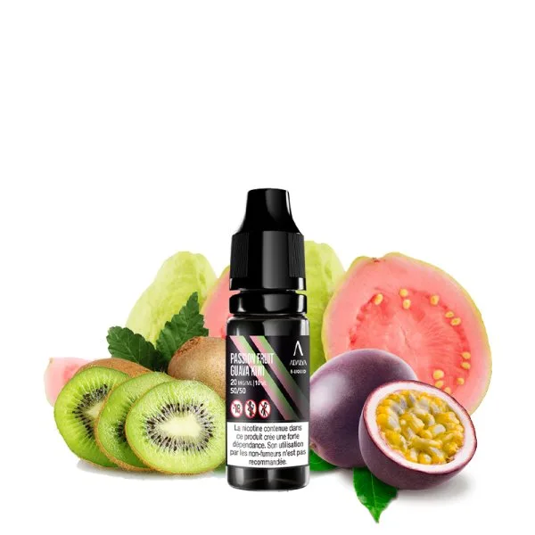 Passion Fruit Guava Kiwi Nic Salt 20mg 10ml(pack de 2pcs) - Adalya - image 2