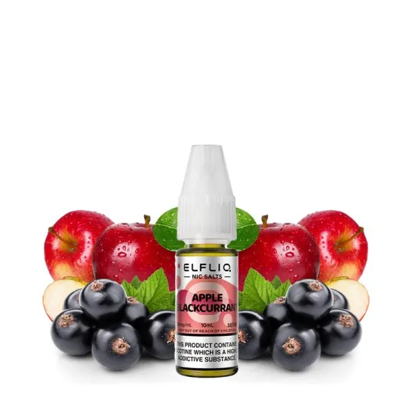Apple Blackcurrant Nic Salt 10ml - Elfliq by Elfbar - image 2