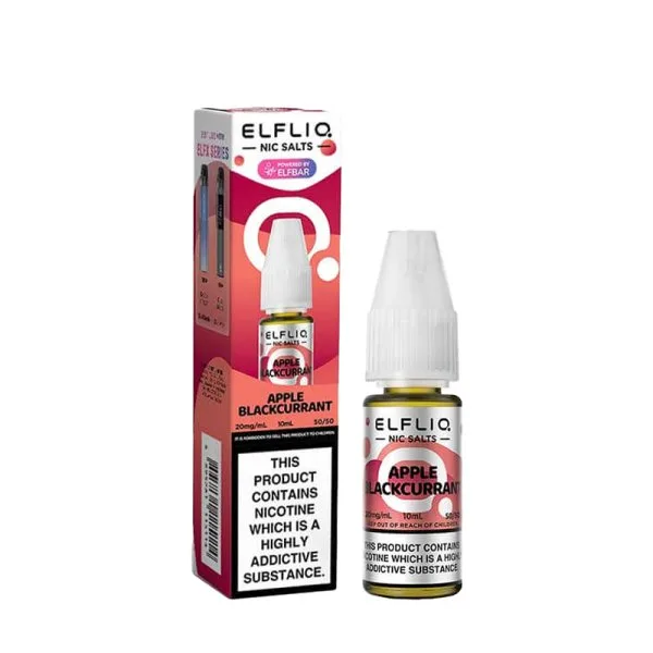 Apple Blackcurrant Nic Salt 10ml - Elfliq by Elfbar - image 4