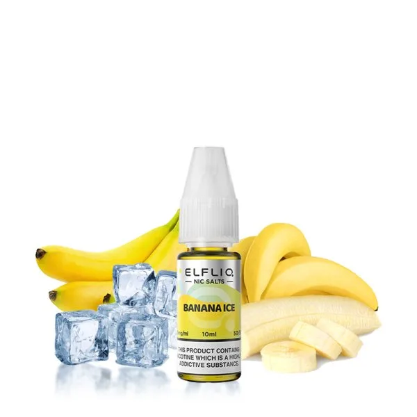 Banana Ice Nic Salt 10ml - Elfliq by Elfbar - image 2