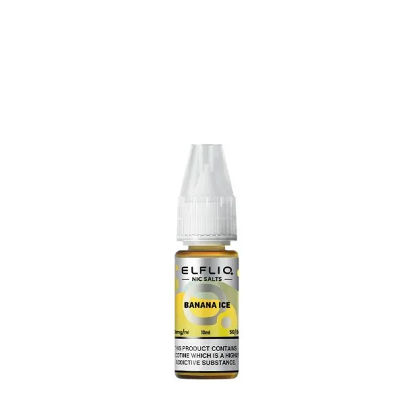Banana Ice Nic Salt 10ml - Elfliq by Elfbar - image 3