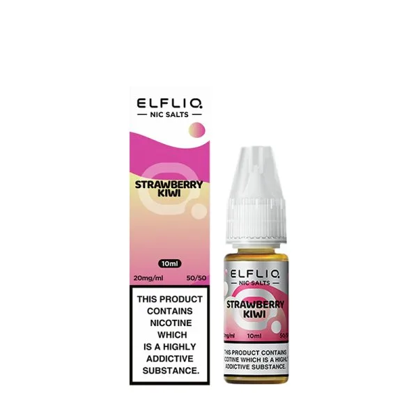Strawberry Kiwi Nic Salt 10ml - Elfliq by Elfbar - image 4