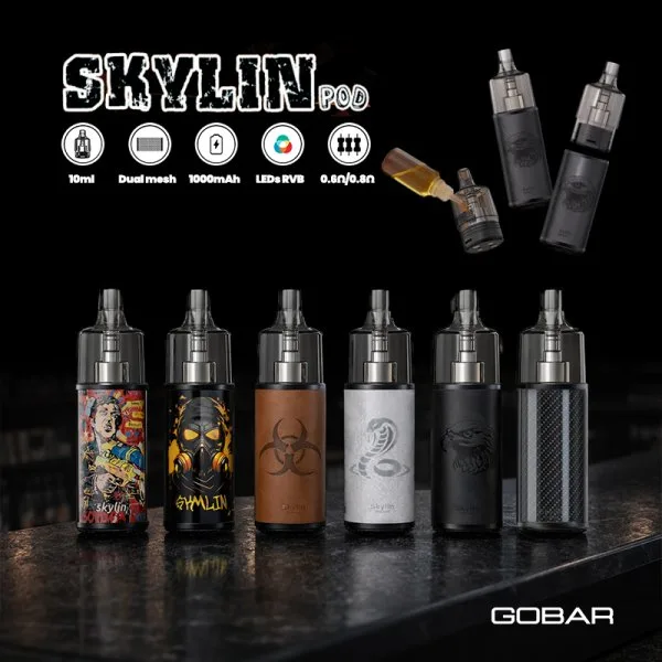 Pack Pod Skylin 10ml  1000mAh - Gobar - image 9