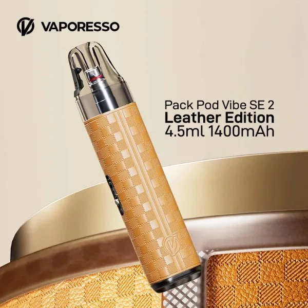 Pack Pod Vibe SE 2 Leather Edition 4.5ml 1400mAh - Vaporesso - image 3