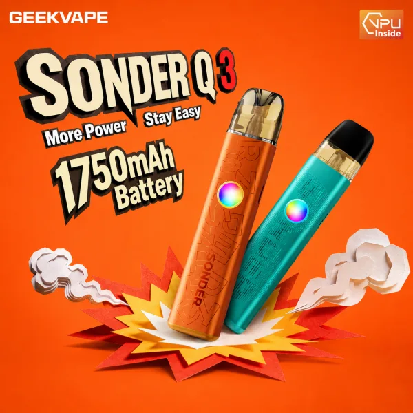 Pack Pod Sonder Q3 3ml 1750mAh - Geekvape - image 3