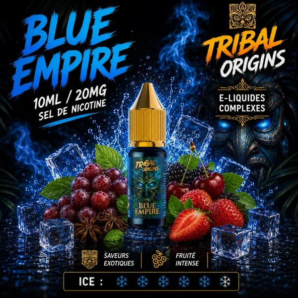 Blue Empire 20mg 10ml - Origins by Tribal Force - image 2
