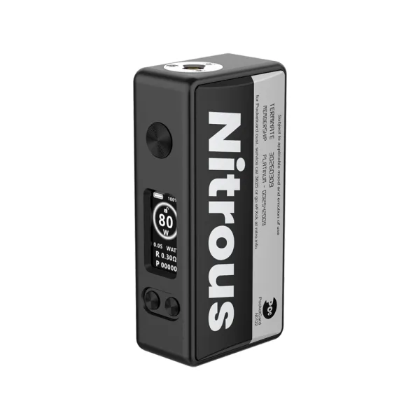 Box Nitrous Pocket Black Edition 80W 18650 - Mechvape x Nitrous - image 4