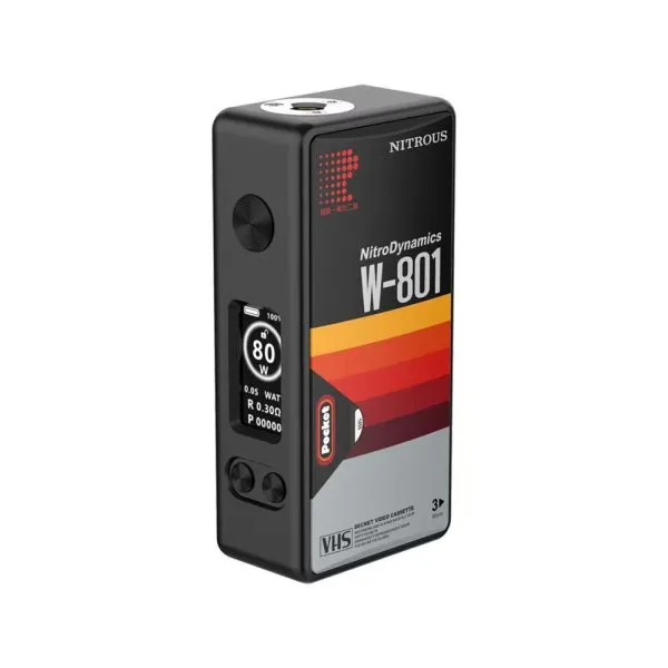 Box Nitrous Pocket Black Edition 80W 18650 - Mechvape x Nitrous - image 6