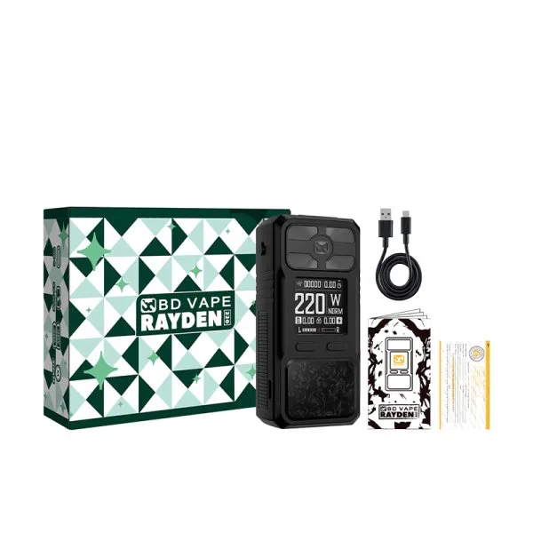 Mod Rayden 220 Full Black - BD Vape - image 7