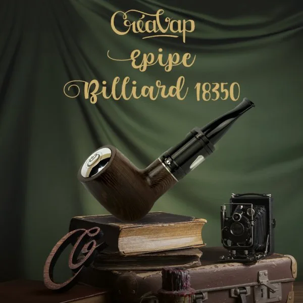Coffret Epipe Billiard 18350 Wengé - Créavap - image 3
