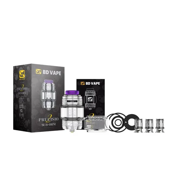 Precisio 2 Sub-Ohm 7.5ml Édition Limitée Silver Night - BD Vape - image 5