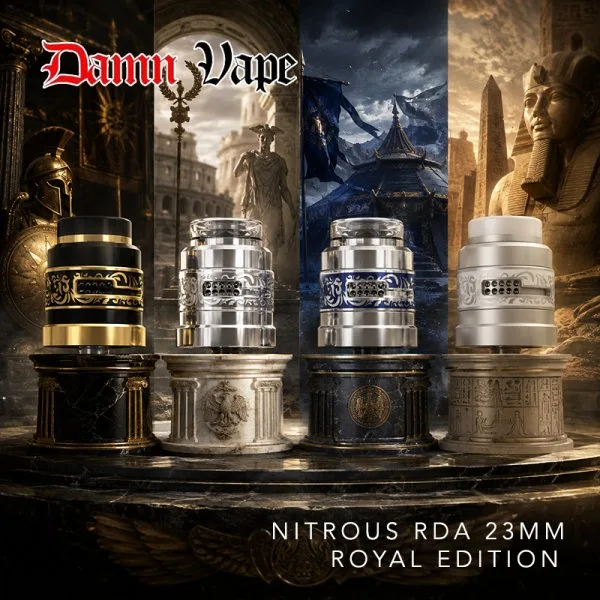 Nitrous RDA 23mm Royal Edition - Damn Vape - image 3