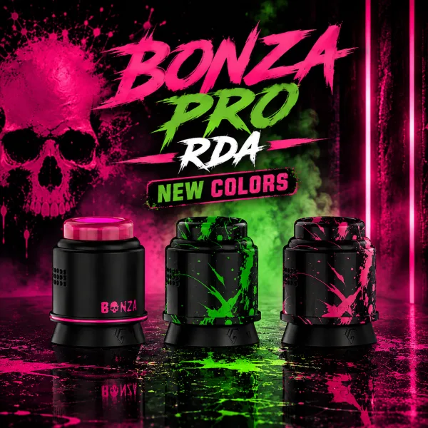 Bonza Pro RDA 26.5mm New Colors - Thunder Cloud x Vaping Bogan - image 3