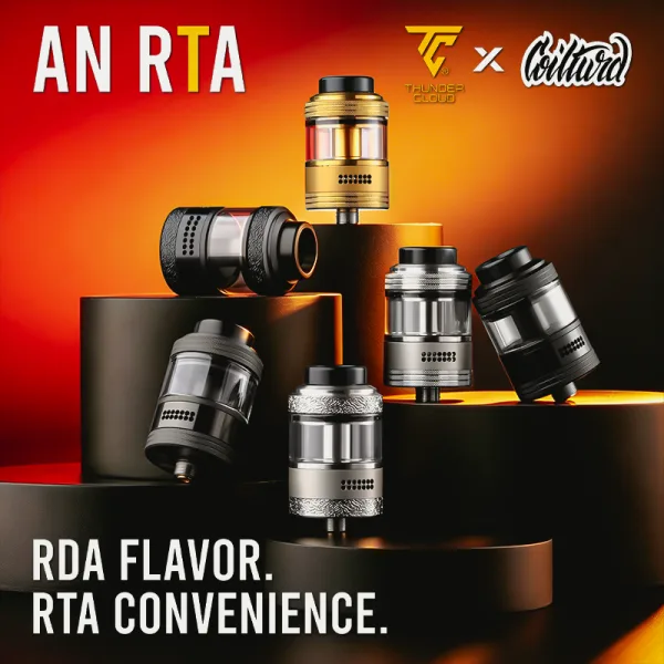 AN RTA 3.5/4.5ml 25mm - Thunder Cloud x Coilturd - image 3