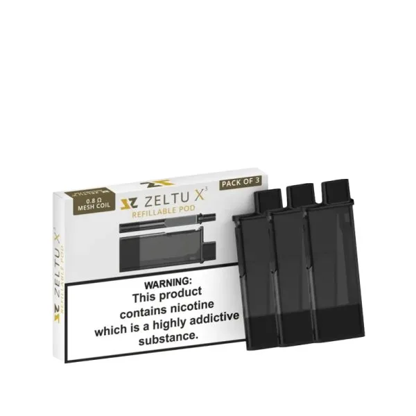 Cartouches Zeltu X3 0.8Ω 2ml (3pc) - Zeltu - image 3