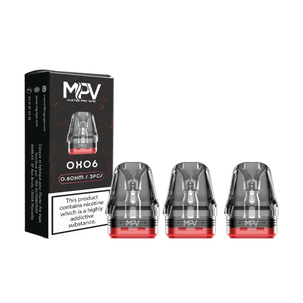 Cartouches Serie OX 0.4/0.6/0.8Ω 3ml (3pcs) - MPV - image 8