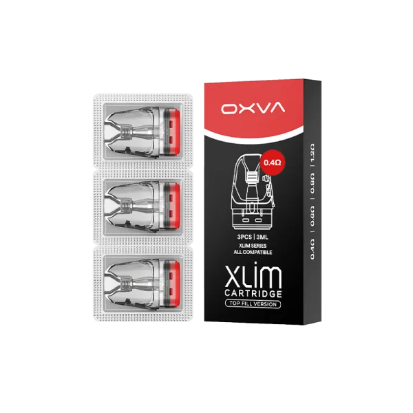 Cartouches Xlim Top Fill V3 0.4/0.6/0.8/1.2Ω 3ml (3pcs) - OXVA - image 3