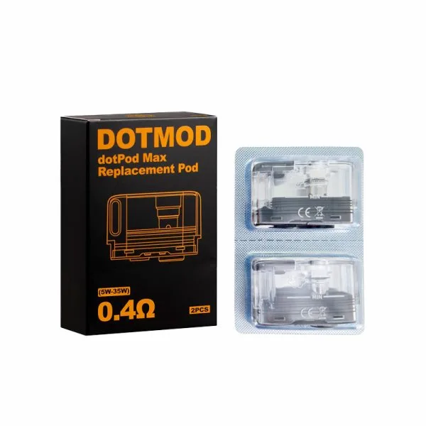 Cartouches DotPod Max 0.4/0.6/1.0Ω 5ml (2pcs) - Dotmod - image 4